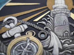 Watch Dial sculptures created by Andu Tools
