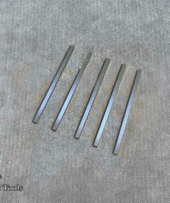 HSS square profile graver blank 2.35 x 2.35 x 62mm pack of 5