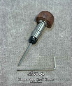 Hand push engraving quick change (QC) manual graver handle pack of 1