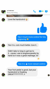 Andu Engraving Tools Customer Feedback